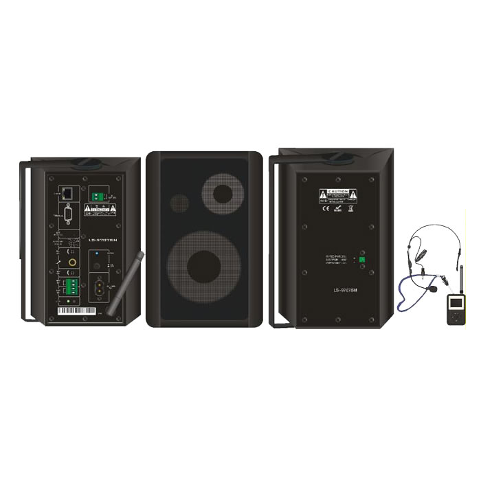 LISTEN 2.4G網(wǎng)絡(luò)IP有源音箱 LS-9707BM